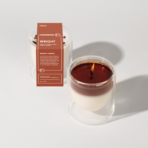 YIELD's new Architect Candle Series is inspired by famous 20th century architects like Frank Lloyd Wright, the Eames, and Carlo Scarpa. 