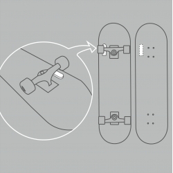 Skatepath, a collaborative and artistic approach for visualizing covered distances by skating, from Moritz Resl and Paul Sommersguter.