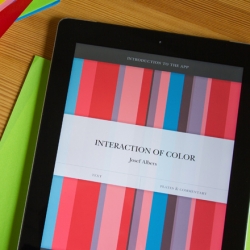 One of the most influential books on color ever written, Josef Albers' Interaction of Color, can now be experienced in this beautiful new iPad app. Try and recreate color studies or create your own!