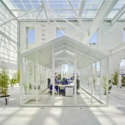 'Living' greenhouses that are uprooting conventional spaces.