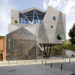 This is the newly opened  IMAM  - Women’s Institute and Municipal Archive - building in Madrid, Spain