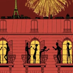 Beautiful animated ad - Grand Marnier - "La Vie Grand Marnier" -  Inspired from renowned designer Jordi Labanda's tribute to vintage French posters