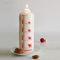 Timer for Advent Candle - countdown to Christmas.