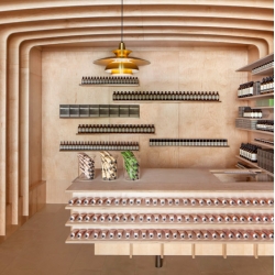How can you add visual depth to a tiny space? Check out the new Aesop store in NYC by March Studio!