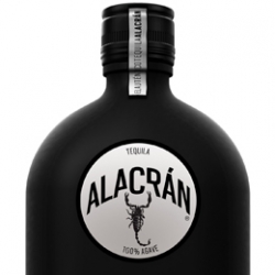 Alacran showcases their all matte black tequila bottles in a video titled 'Big Bang'.