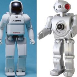 This Robot Web Cam from USBGeek bears more than a passing resemblance to Honda's Asimo robot.
