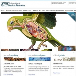 The Association of Medical Illustrators has a great website and is a fantastic resource to anyone interested in pursuing a career in the field.