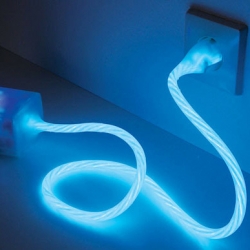 Emily emailed in about her Power Aware Cord post on Inhabitat ~ not sure if i'd want MORE tech glowing in my room as i try to sleep ~ but interesting image.