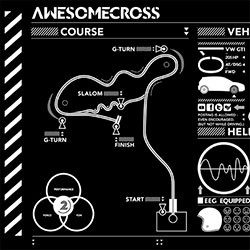 AWESOMECROSS Was the worlds first fully reactive autocross race circuit. The car, driver and course were all linked together to create a truly unique driving experience.