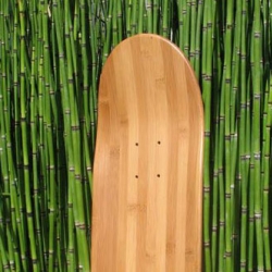 BambooSK8 boards are made from 100% bamboo grown in managed forests.