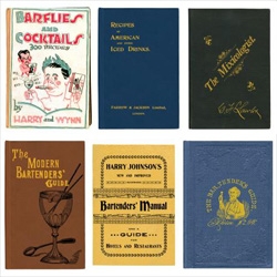 Cocktail Kingdom has an incredible collection of authentic reproductions of vintage cocktail books... the covers are awesome!