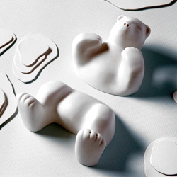 Cute 'Belly-Up' salt and pepper shakers by Imm Living.