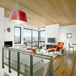 Located in San Francisco, the Bernal Heights Residence is a gorgeous home from SB Architects.