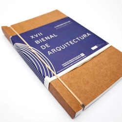 Beautiful catalog for the XVII Bienal de Arquitectura!