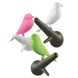 Cute sparrow hook set at Fred Flare