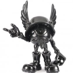 Munky King and The Pizz get creative with iconic lowbrow themes on Eyegore 7" vinyl toys.