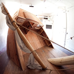 Shipwreck in a gallery – Josh Beckman's installation Sea Nymph 