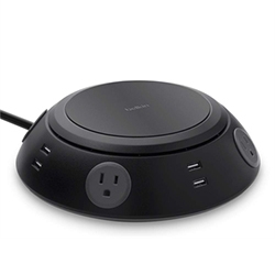 Belkin Meeting Room Power Center ~ With  four surge outlets and eight USB charging ports to keep it all charged on your desktop, conference table, or communal space.