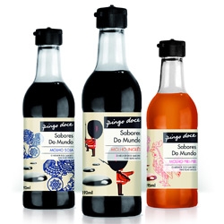 Leading Portuguese retailer Pingo Doce reveals this month the first products designed by London agency Wren & Rowe ~ love the world sauces labels, especially the chubby english guards