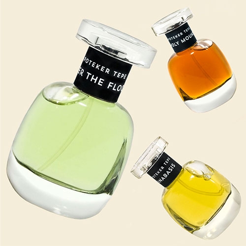 Apoteker Tepe Eaux de Parfums has such lovely glass bottles.