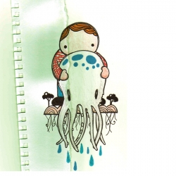 Ruyman Gilbert's 'boy-pulpo, octopuss-nino', in the Illustration Portfolio.  