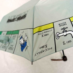 I've always been a fan of Monopoly (the board game). Now I can display my love with a Monopoly Umbrella from Brollies of London.