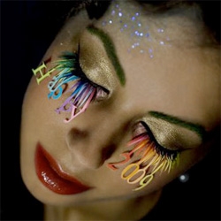Designboom wishes all a happy new year with Fred Butlers amazing eyelash shot... wow.