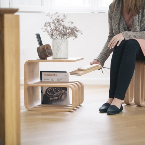 The Woodieful Chair isn’t limited to the sitting function of a chair can be used as a end table.