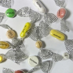 What if your meds were individually wrapped? Clearly labeled? And the tiny print was on the plastic wrap? Broadhong explores this option in "Candy Pills"