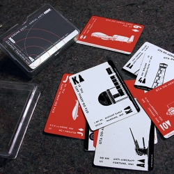 Drone Decks!  Surprise your friends; identify the suspicious objects in your airspace! Come support the Aerial Arts exhibit and grab a deck of these updated 'spotter' playing cards. 