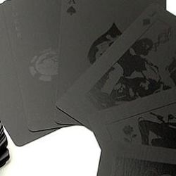 distract the other players from winning at the next bridge tournament with these gorgeous minimal playing cards from japan!