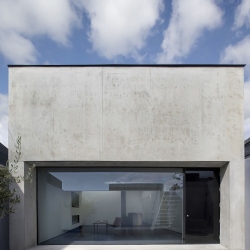 This mid-terrace house in Ireland has been extensively refurbished into a contemporary live/work space