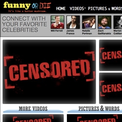STOP PIPA/SOPA - Funny Or Die gets serious: "This is a serious message. Help keep the internet funny and free of censorship.  Learn about SOPA and PIPA. Tell your representative to vote DIE on the current bills."