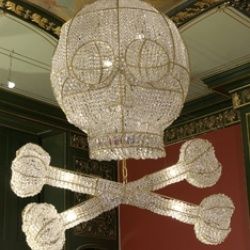 Got money to burn? 15' high ceilings? then check out Rock & Royal's custom chandeliers!