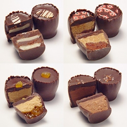 Ococoa ~ they take "peanut butter cups" as you know it to a whole new level ~ with flavors like Cashew Apricot, Marzipan Truffle, Almond Cherry, Classic Peanut Butter, and more they look delicious and beautifully packaged!