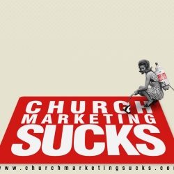 ChurchMarketingSucks.com is exactly what it means. Church marketing efforts and communication in general suck. Most of us have seen the crappy design, these guys want to make ther aesthetics better.Thats what Jesus would do!
