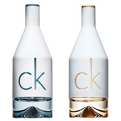 CK's new fragrance: CK 2inu.  Nice, modern-looking bottle. notcot says it looks like a sake bottle...