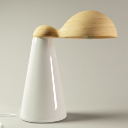 La Lampada by Claude Saos is sleek and simple. Such a gorgeous and timeless piece of design.