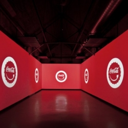 For Coca-Cola’s 125th Anniversary Exhibition's Future Room concept, Antilop transformed santralistanbul's Galeri 1 into an immersive environment by creating 90 square meter of 270-degree projection system.
