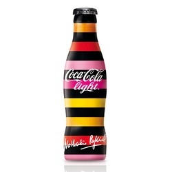 Limited edition print by Nathalie Rykie for Coca-Cola Light