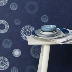 Intrade, a Swedish wall coverings company introduces Contempo, a new collection of textured wallpapers.