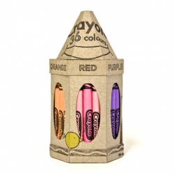 Playful Crayola packaging concept designed by Jessica Ng, RISD.