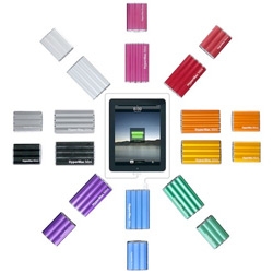 HyperMac has some adorable external batteries of various sizes now in a rainbow of colors for iPad/iPhone/MBP and more!