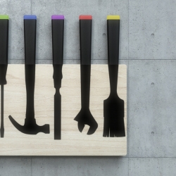 Very cool cutlery kit concept, by Brazilian designer Rafael Morgan.