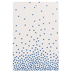 OYOY White Cutting Board with Blue Dots...