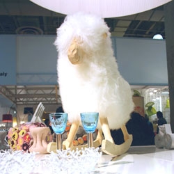The Danish were well represented at ICFF - check out the sheep, neckladle, light plumbing and more...