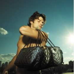 Chanel has turned to male models to promote its female bags in this set by photographer David Byun.
