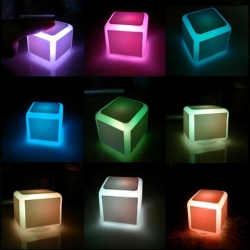 Color Changing Mood Light by Shiu Yuk Yuen is a lighting based concept for  color therapy. The light can range from  dim to bright, creating a pleasant color tonal effect.