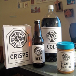 For any LOST and Branding fans... these kids took their LOST party to the next level and designed labels to make all their Dharma Initiative food... you can even print the pdf and DIY