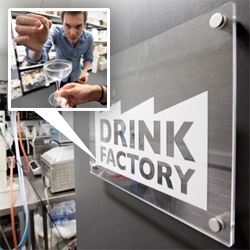 Drink Factory's lab in London. Rotary evaporators, immersion circulators, and centrifuges... all working in service of perfecting the cocktail!